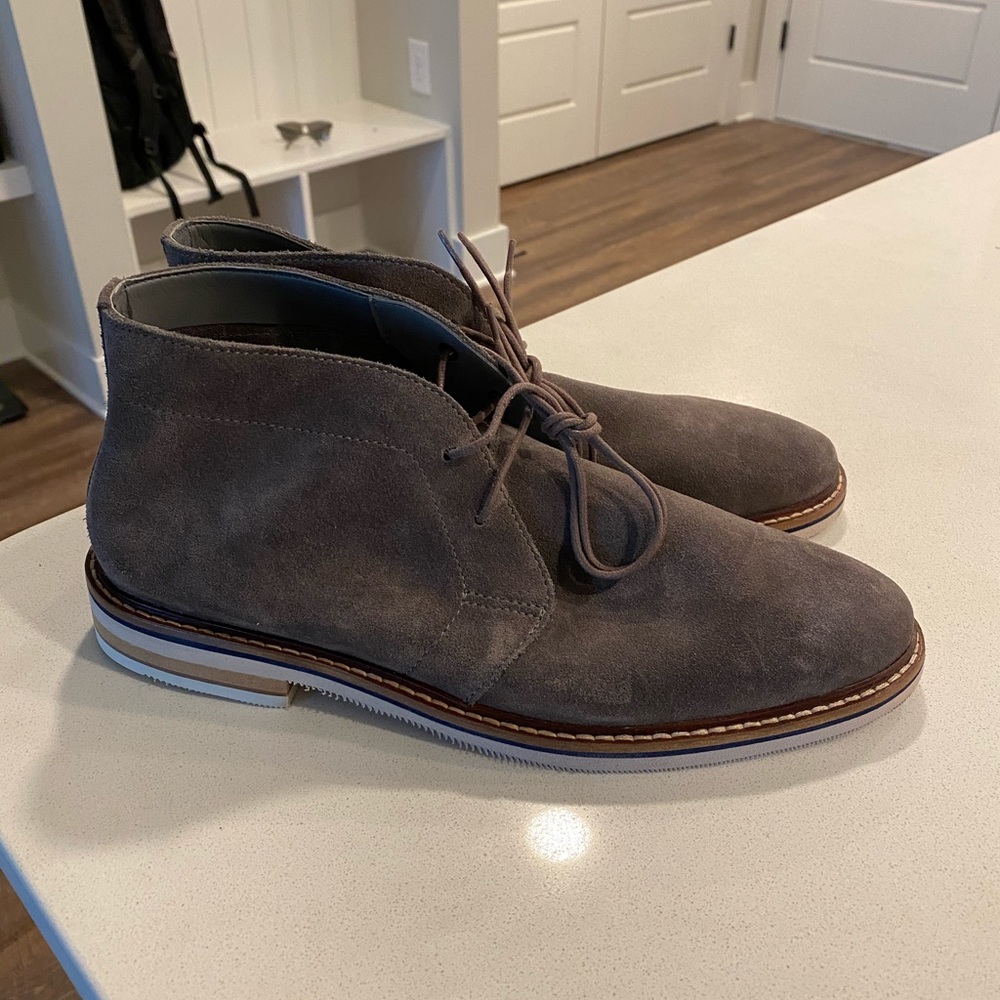 COPY - Gray Suede Chukka Boots